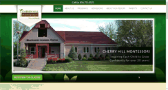 Desktop Screenshot of cherryhillmontessori.com
